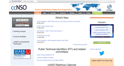 Desktop Screenshot of ccnso.icann.org
