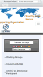 Mobile Screenshot of ccnso.icann.org