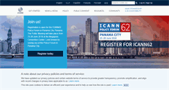 Desktop Screenshot of icann.org