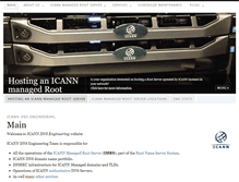 Tablet Screenshot of dns.icann.org