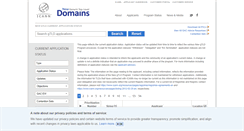Desktop Screenshot of gtldresult.icann.org